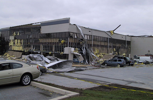 2004 tornado in New Castle, DE