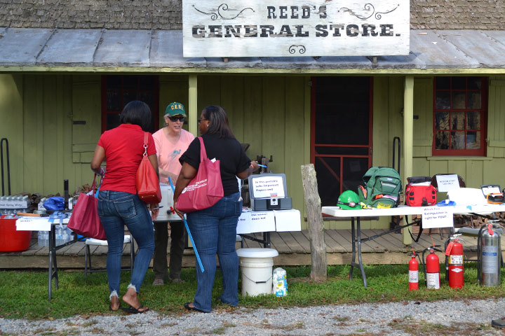 Family Preparedness Day Photo of Reed's General Store Supplies Vendor Table